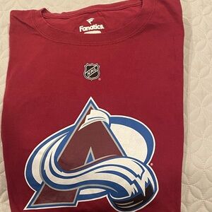 Fanatics Red NHL Short Sleeve Tee